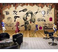 Photo Wallpaper - Wall Art Wallpaper - Salon Hair Salon Beauty Salon -Removable Self-Adhesive Mural Art Decals 3D Wall Stickers -3D Wall Mural Poster Picture Wall Background 140 x 70 cm (WxH)