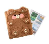 Photocard Holder A6 Plush Animal Cute Decor