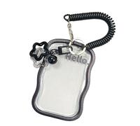 Photocard Holder Korean Popular Music Photo Card Keychain Identity Keychain Student Sleeves Id Cards Holder Protector