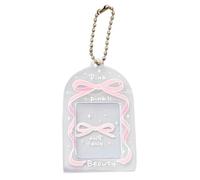 Photocard Holder Korean Popular Photo Card Holder Keychain Identity Card Pendant Keychain Student Sleeve Photo Pendant