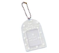 Photocard Holder Korean Popular Photo Card Holder Keychain Identity Card Pendant Keychain Student Sleeve Photo Pendant