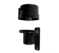 Photocell Automatic Switch for SURFACE Mounted Plastic Shell Waterproof 105-305V 220V 10A 1000W Twist Lock for Outdoor Street Garden Highway Lighting Energy Saving Easy Installation