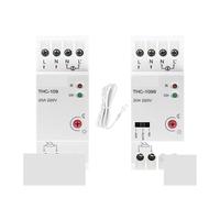 Photocell Light Controller Switch with Sensor 16A 20A 25A AC220V Din Rail Lamp Control Switch NWPNLXEA(THC-109 20A)