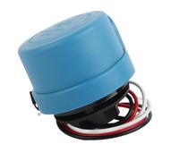 Photocell Sensor Photoelectric Light Switch, IP65 Auto Light Controller for Street Highway Garden Lighting, 105-305V 10A Relay Output with 30s Delay, Plastic Housing