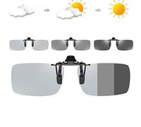 Photochromic Polarised Clip On Flip Sunglasses Polarized Fishing Eyewear
