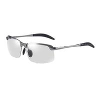 Photochromic Safety Glasses - Uv400 Polarized Driving Eyewear, Enhanced Visual Clarity, Transition Lens Driving Glasses For Men Women | Anti Glare Cycling Shades For Biking Outdoor Activities