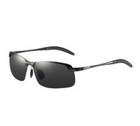 Photochromic Sunglasses - Polarized Cycling Sunglasses | Polarised Sports Sunglaasses | Smart Transition Sungllasses |color-Changing Sports Eyewear for Running, Fishing & Baseball