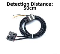 Photoelectric For IR Break Beam Sensor Counting Module 5mm LED Switch For Embedded Systems And Intelligent Cabinets With Wide Voltage Compatibility(50CM)