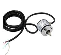 Photoelectric Incremental Rotary Encoder | AB 2-phase NPN open collector output Optical rotary encoder(200PR,Voltage,Input 8-24v)
