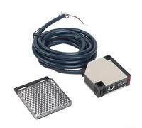 Photoelectric Sensor Switch E3JK-R4M1 Specular Reflection Type DC12-24V/AC 90-250V 3A with Intelligent Self Diagnosis (DC12-24V)