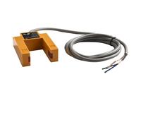 Photoelectric Sensor Switch E3s-gs30e4 3-Wire Npn No Dc from 6 to 36v Proximity Switch for Industrial Automation 30 Mm Groove Width Plastic Housing 2 M Cable