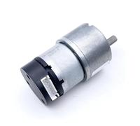 Photoelectric Speed Measuring 7W DC Gear electronic starter 7-13V 1:10/30 12V Photoelectric Encoder High precision Optical code disk 500PPR IINKUEYK(1 Ratio 30-366RPM,Rated 12V)