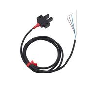 Photoelectric Switch EE-SX670-1U-slot NPN Induction Sensor with 1m PU Cable Detection Range 5mm SX671 SX672 SX674 White Black(EE-SX674-1 white)