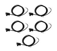 Photoelectric Switch Sensor 5Pcs U Grooved High Accuracy NPN Photoelectric Switch DC5 24V for Automation Robotics Manufacturing ABS 5mm Detection Distance