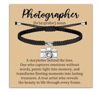 Photographer Bracelet Photographer Jewelry Lover Gift A True Artist Who Reveals The Beauty In Life Through Every Frame, S, Metal, na unknow