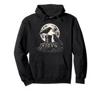 Photographer Camera Lens Raven Bird Photography Moon Men Pullover Hoodie