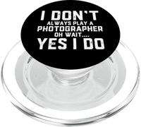 Photographer Costume For Professional Photography Students PopSockets PopGrip for MagSafe