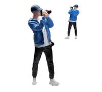 Photographer Diorama Figure Model, Miniature Figures Model, 1/64 Scale Simulation Miniature Display Toy, Collectible Diorama Figure Of Street People For Women, Men
