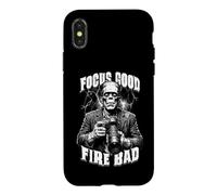 Photographer Halloween Frankenstein Monster Photography Case for iPhone X/XS
