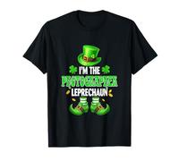 Photographer Leprechaun St. Patrick's Day Proud Irish Job T-Shirt