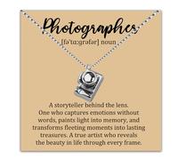 Photographer Necklace Photographer Jewelry Lover Gift A True Artist Who Reveals The Beauty In Life Through Every Frame, S, Metal, na unknow