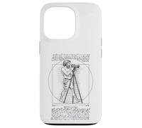 Photographer Photography Vitruvian Man Leonardo Da Vinci Case for iPhone 13 Pro