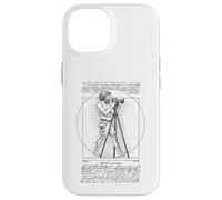 Photographer Photography Vitruvian Man Leonardo Da Vinci Case for iPhone 14