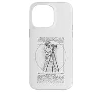 Photographer Photography Vitruvian Man Leonardo Da Vinci Case for iPhone 14 Pro Max