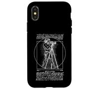Photographer Photography Vitruvian Man Leonardo Da Vinci Case for iPhone X/XS