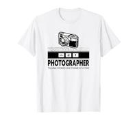 Photographer Telling Stories One Frame at A Time Photography T-Shirt