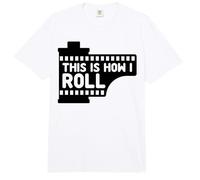 Photographer This is How I Roll Photograph Photography Photo Comfort Colors Adult Heavyweight T-Shirt