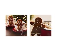 Photographic Gingerbread Men Christmas Cards From The Hallmark Studio - Pack of 10 in 2 Designs