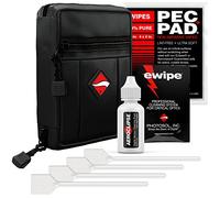 Photographic Solutions Digital Survival Kit - Type-1 (20mm) Sensor Swabs, PEC-PAD Photo Wipes, E-Wipe Packet, Aeroclipse Optic Cleaner Non-Flamable Solution - Camera Cleaning Kit with Travel Bag