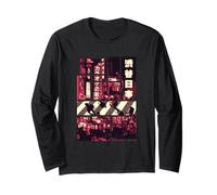 Photographic Tokyo Shibuya Crossing Long Sleeve T-Shirt