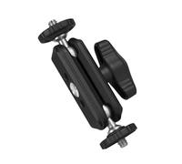 Photography Arm With 1/4 Expansion Hole Screws Double Socket 180°vertical And 360 Degree Horizontal Rotating Lighting Equipment Mount