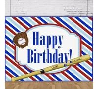 Photography Backdrop Baseball Birthday Party Decoration Photo Background Banner Poster For Baseball Decorations Party Supplies 350x240CM