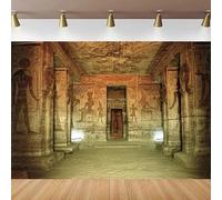 Photography Backdrop Egyptian Temple Ancient Temple To The Tomb Photo Background Banner Birthday Party Decoration poster 300x200CM