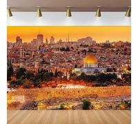 Photography Backdrop Israel Jewish Wailing Wall Jerusalem City Sunset Clouds Landscape Scenery Background Portrait Shoot Banner 440x300CM