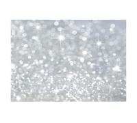 Photography Backdrop Silver Glitter Sparkle Bokeh Photo Background Vinyl Backdrop for Shimmer Shine Party Photocall Photography Prop(FD-2026,150cmX100cm)