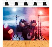 Photography Backdrop Stage Spotlight Concert Live Plateform Background star Drama Play Music Show Birthday Party Banner 240x180cm