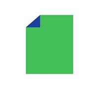 Photography Backdrops 2 In 1 Blue Green Screen Chromakey-Shooting Thicken Background Cloth Polyester Cotton