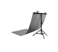 Photography Background Backdrop Screen, T Shape Tabletop Photo Backdrop Stand Kit For Jewelry Mini Items Multicolor Multiple Sizes(Grey,66x75cm/25.98x29.53in)
