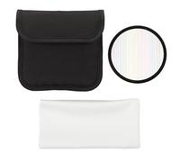 Photography Camera 77mm Rainbow Flare Widescreen Film Filter, Optical Glass, Brushed Special Effects Lens Accessory - Dazzling Rainbow Effect, Wide Horizontal Field for Movies an