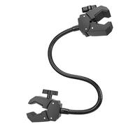 Photography Double U Clamp with Flexible Gooseneck for Holding Cameras Lights Microphones in Various Positions Adjustable Adjustable Clamp Holder Flexible Arm