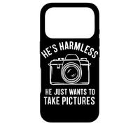 Photography He's Harmless He Just Wants To Take Pictures Case for iPhone 17 Pro