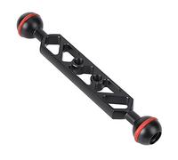 Photography Light Arm Double Ballhead Extension Bracket with resistant aluminum alloy (5 Inch (135 Pcs))