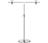 Photography Photo Backdrop Stands, Adjustable T-shape Background Frame Support System Stands with Clamps for Video