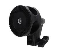 Photography Reflector Bracket Holder Single Wheel Turntable Universal Adapters Light Stand Mount Clamp Clip Easy to Use and Adjustable for Studio Portrait Photography Video
