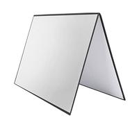 Photography Reflector Cardboard 3 in 1 Photography Reflector Cardboard 3 in 1 Light Diffuser Reflective Thick Paper Board for Food Makeup Jewelry and Other Small Product (Silver, white and black)