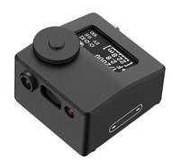 Photography Set-top Reflection Camera Light Distance Meter, Camera Light Meter, Pre-Installed Cold Shoe, Real-time Metering/Range Measurement Tool(Black)